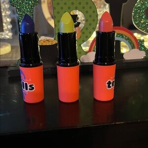Mac Cosmetics Limited Edition Trolls lipsticks set of three